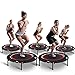 Mini Trampoline for Kids Adults, 40-Inch Folding Fitness Trampoline with Adjustable Handle Bar | Max Load 250lbs Rebounder for Indoor Outdoor Cardio Training