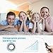 Upgrade Anti Leakage Water Flosser, Nicefeel 600ml Capacity Professional Quiet Design 10 Adjustable Presure Setting Water Dental Flosser for Home & Travel, Oral Irrigator with 7 Multifunctinal Tips