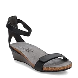 NAOT Footwear Women's Mermaid Wedge Black Raven