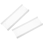 MECCANIXITY 1000 Pcs Standard Tagging Barb Fasteners, 1 Inch Clear Tagging Gun Fasteners Tagging Gun Refill Plastic Garment for Clothing Fine Stitch Price Refills Tag Label