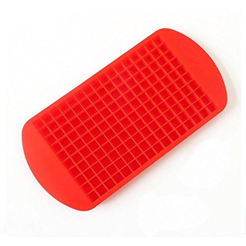 New Safety 160 Ice Cubes Frozen Bar Pudding Silicone Tray Maker Mould^
