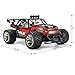 RC Car Remote Control Cars TOQIBO Electric Racing Car Off Road 1/16 Scale 2.4Ghz 50M 2WD High Speed Desert Buggy Vehicle Radio Controlled Monster Truck Rock Crawler Toy Car With 4 More Lock Catch