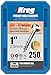 Kreg SPS-C1-250 Zinc Pocket Screws, 1-Inch #7 Coarse Thread, Pan- Head (250 Count)