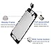 For iPhone 6 Screen Replacement With Home Button - MAFIX Full Pre-assembly LCD Display Digitizer Touch Screen Kit Include Repair Tools & Screen Protector, Black