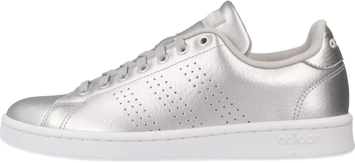 adidas advantage silver