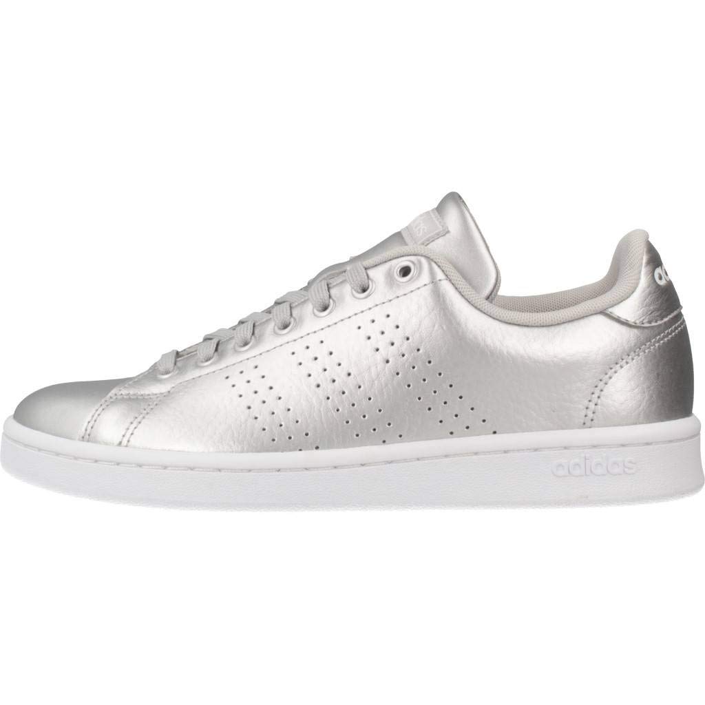 adidas Women Shoes Casual Sneakers Fashion Essentials Advantage Silver  EE8197- Buy Online in Brunei at brunei.desertcart.com. ProductId :  226144143.
