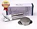 Vanika Stainless Steel Can Opener with Carbon Steel Blade and Can Strainer