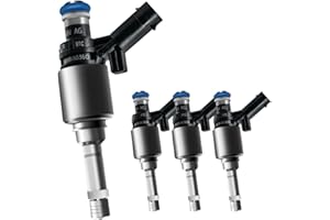 SeyPon Upgraded GDI Fuel Injectors Fit for Audi: Q5/TT/A3/A4/A5/A6 (& Quattro), Fit for VW: Jetta GLI/CC/Beetle/Eos/GTI/Passat/Tiguan, L4 2.0T 2008-2016, OEM # 06H906036G, 06H906036P (4 Pcs)