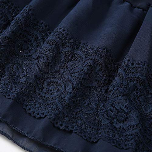 image for Aniywn Women's Vest Dress Sleeveless V-Neck Flare Hem Midi-Dress Casua