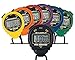 ACCUSPLIT A601X Pro Survivor Rainbow Plus One Stopwatches, Assorted colors, Pack of 7