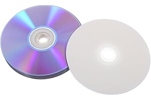 Abaodam 10pcs Blank Cd-rw Discs Rewritable Storage Media for Music Audio Recording Backup Data Duplication