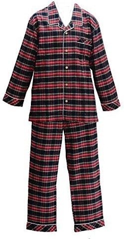 Amazon K Si ケーズアイ 紳士用 メンズパジャマ 長袖 ネル素材 タータンチェック パジャマ Mサイズ パジャマ 通販