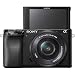 Sony Alpha a6100 Mirrorless Digital Camera w/ 16-50mm Lens (Black) and Striker Deluxe Bundle w/Large Tripodthumb 2