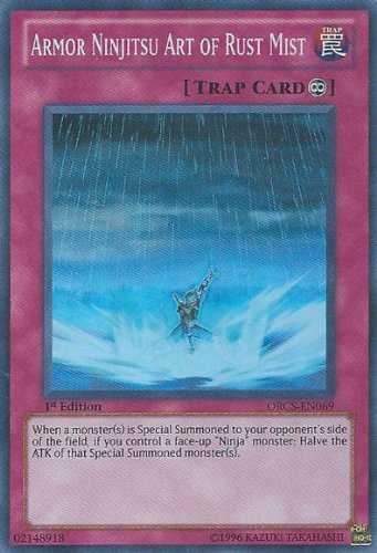 Yu-Gi-Oh! - Armor Ninjitsu Art of Rust Mist (ORCS-EN069) - Order of Chaos - 1st Edition - Super Rare