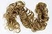 CAISHA Hairpiece Hair Wrap Heat-resistant Synthetic Fibres Curly Messy Updo Dirty Blonde HW13