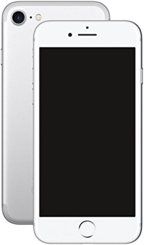 Metallic Dummy Display Fake Phone Model 1:1 Scale Non-working Replica Phone for i7 Plus (i7 4.7', Silver)