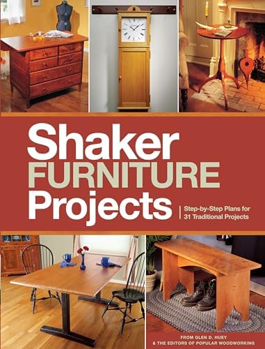 Shop Drawings of Shaker Furniture & Woodenware (Vols, 1, 2 & 3
