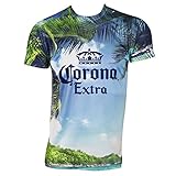Corona Extra Beach Sublimated Tshirt Large