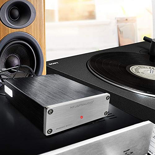 FX AUDIO Box 01 Phono Preamp RCA Input Output MM Phonograph ...