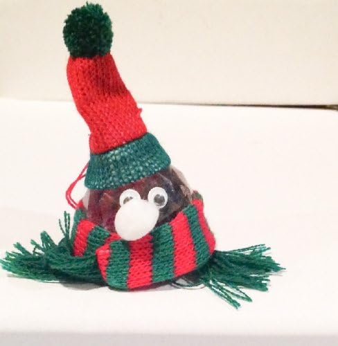 40mm Crystal Ball Christmas Elf Ornament Prism