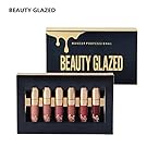 TOPBeauty 6pcs/set Makeup Matte Lipstick Lip Kit Gloss Long Lasting Lip Stick Cosmetics mini set brithday edition kyshadow