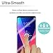 [3 packs] LG V30 screen protector, Heaqwe tempered glass with [TPU silicone box]