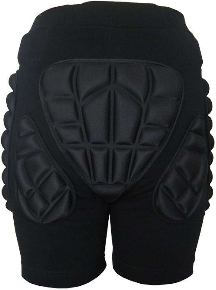 HYSENM Protection Hip Butt 3D Padded Shorts Breathable Lightweight Protective Gear for Ski Ice Skating Snowboard: Clothing