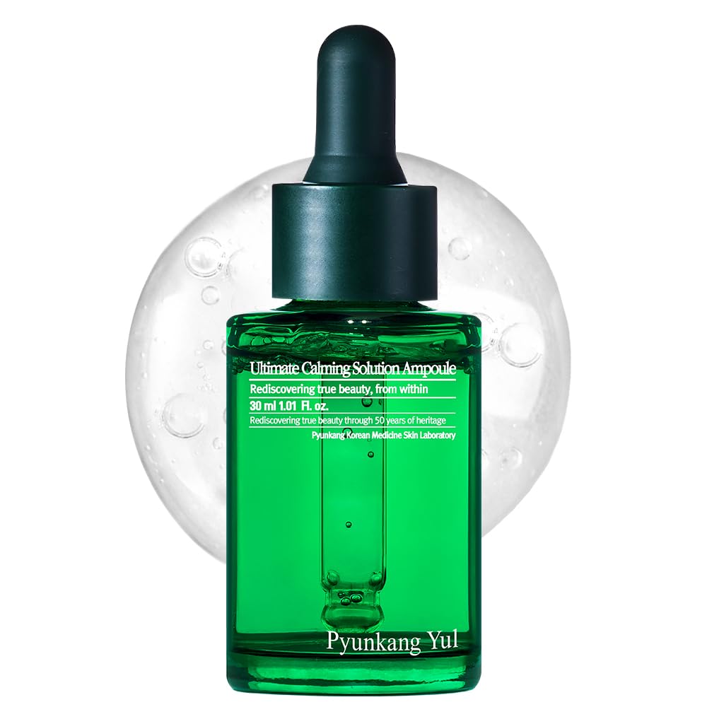 [PKY] Pyunkang Yul Ultimate Calming Solution Ampoule for Sensitive Skin with Patented Ingredients, Serum Intensely Calms & Soothes Redness with Cica & Tea Tree, Korean Skincare (1.01 Fl. Oz, 30ml) — image 1