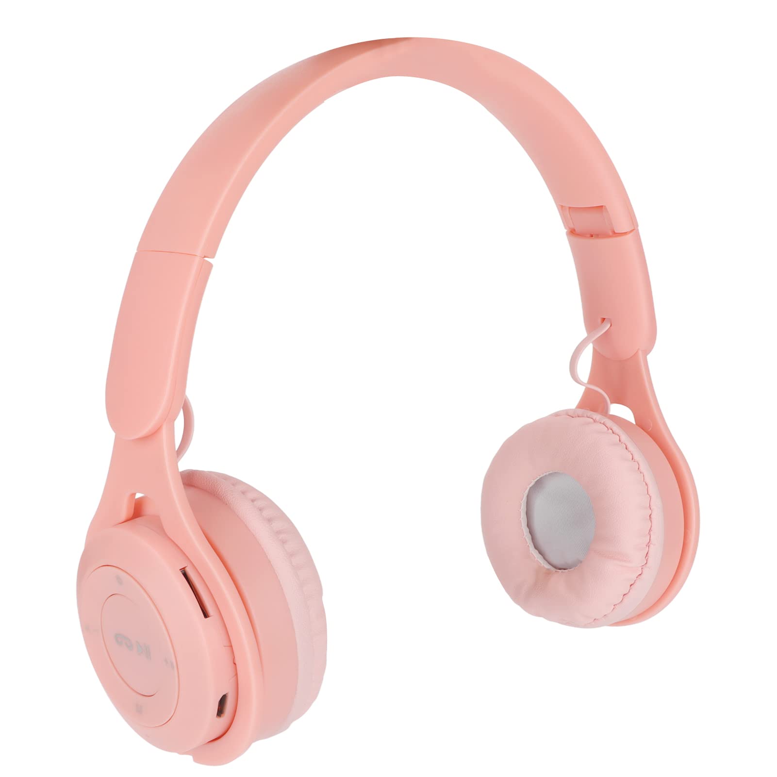 Kids Headphone, Stereo Sound FoldableOver Ear Headphones, for Toddler & Girls & Boys Teens (Roseate)
