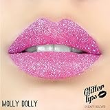 Glitter Lips by Beauty Boulevard - The #1 Exclusive Long Lasting Premium Glitter Lip Product (Molly Dolly)