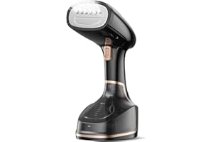 Sundu Handheld Garment Steamer - 1400W Portable Wrinkle Remover for Fabrics with Fast Heating, Automatic Shut-Off, 260ml Water Capacity, Fabric Brush Included- Perfect for Home Usage