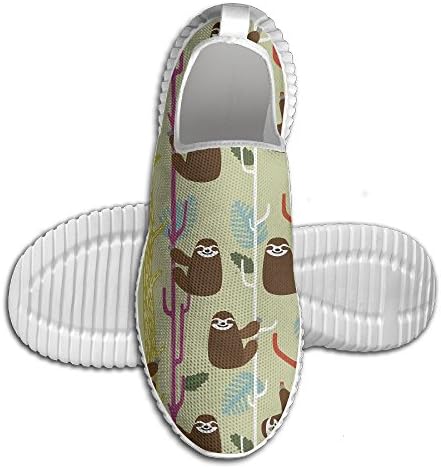 Kylestan Sloth Tree Mens Athietic Fitness Leisure Sports Running Shoes