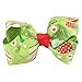Baby Hair Clips Bowknot Grosgrain Ribbon Hair Bows Girl's Hair Clip for Babies Christmas 8x4CM Pack of 8