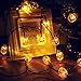 2 Pack Halloween Decoration Pumpkin String Lights, 9.8ft Total 40 LED Battery Operated 3D Halloween Light, Outdoor Decorative Lights for Patio, Garden, Gate, Yard, Halloween Christmas Decoration