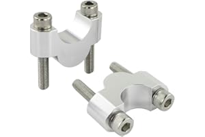 7/8'' 22mm Motorcycle ATV Dirt Bike HandleBar Risers Without Clamps 20mm Height Fit For Grom MSX125 / CRF250L, Z125, DRZ400 /