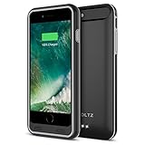 iPhone 8 Battery Case, iPhone 7 Battery Case , ZVOLTZ iPhone Charger For Apple iPhone 8/7 [Apple MFI Certified] Protective 3100mAh Battery Pack Juice Power Case iPhone 8/7 Charging Case - [Black/Grey]