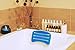 MyGift Deluxe Blue Soothing Soft Gel Filled Bathtub/Hot Tub/Spa Bath Pillow with Triple Suction Cups