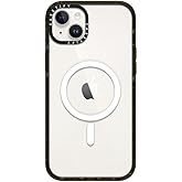 CASETiFY Impact iPhone 14 Plus Case [4X Military Grade Drop Tested / 8.2ft Drop Protection/Compatible with Magsafe] - Clear Black