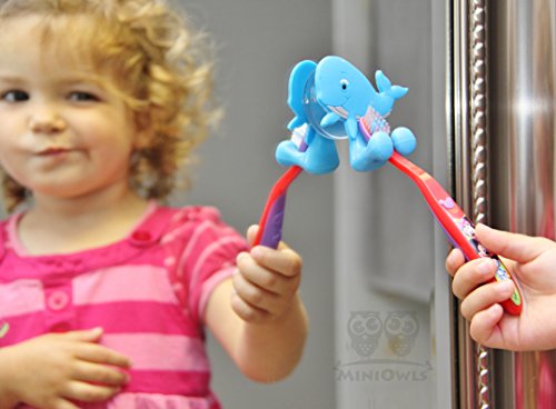 MiniOwls Bathtub Toy Storage Hammock (Blue Whale)
