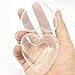 Slime Containers with Lids - Heart-shaped Multi Purpose Plastic Cup for 20g Slime 24 Pack