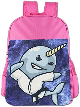 Ongshuquwe Blue And Gray Marble Wallpaper Leisure Children Cute Cartoon Schoolbag Pink