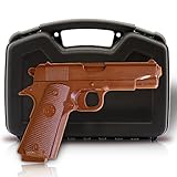 Chocolate Gun - Full Size Solid Chocolate Pistol with Case