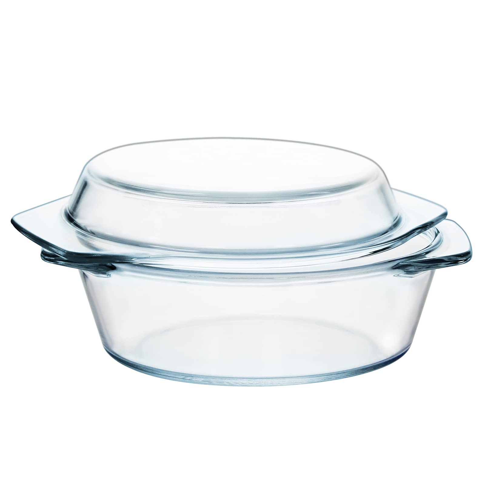 NUTRIUPS Small Casserole Dish With Lid, 0.65L Oven Dish With Lid, Oven Proof Baking Dish With Lid