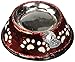Old World Christmas Glass Blown Ornament Dog Bowl (32285)