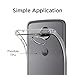 Spigen Liquid Crystal Designed for Motorola Moto Z2 Play Case (2017) - Crystal Clear