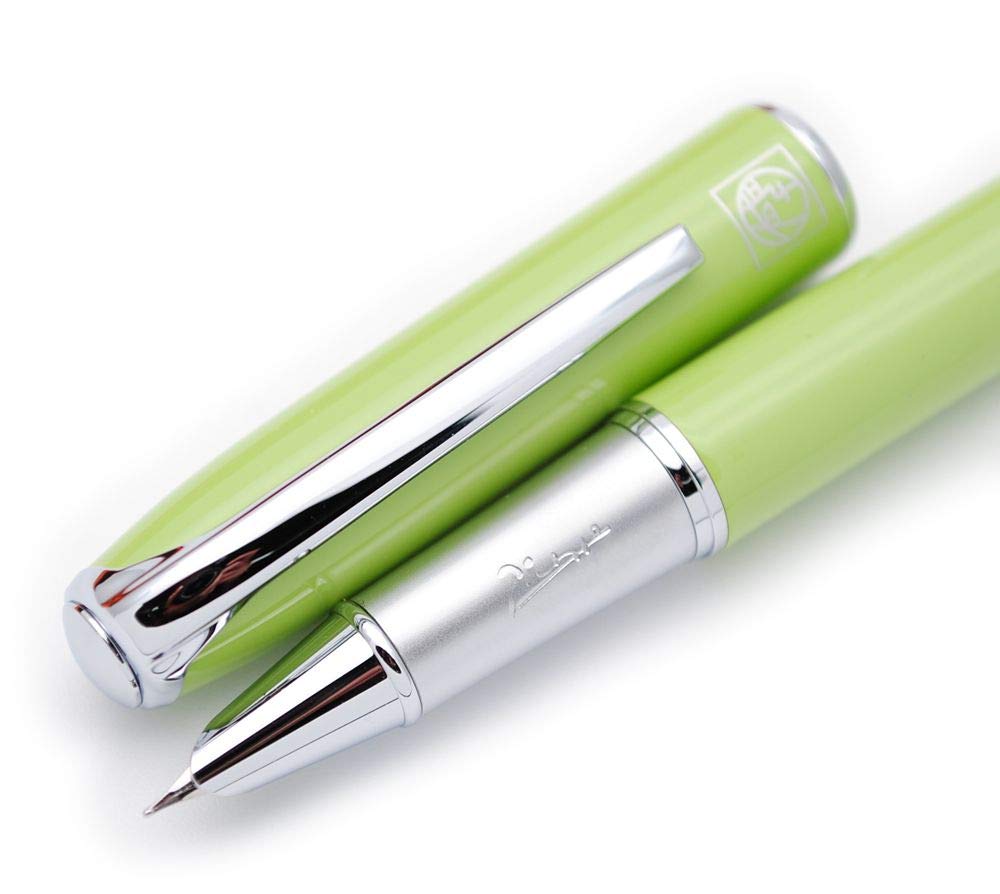 czxwyst Picasso 916 Malage Fountain Pen Original Box (Light Green, Extra Fine Nib)