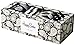 Happy Socks Men's Combed Cotton Socks Gift Box, Black/White Assorted, 10-13 (Pack of 4)