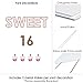 Big Dot of Happiness Sweet 16 - Yard Sign Outdoor Lawn Decorations - Happy Birthday Yard Signs