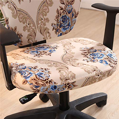 image for Jinzio Computer Office Chair Cover - Split Protective & Stretchable Cl