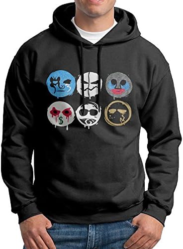 Men Rap Rock Band Hollywood Undead Pullover Hooded Sweatshirt